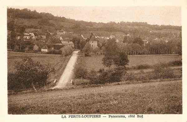 La Fert-Loupire - Panorama, ct Sud