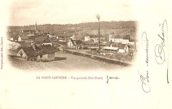 La Fert-Loupire - Vue gnrale (Sud-Ouest) (1903)
