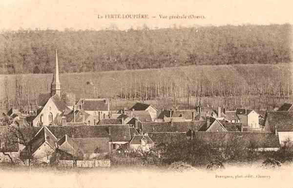 La Fert-Loupire - Vue gnrale (Ouest) (1905)