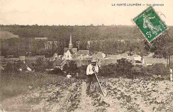 La Fert-Loupire - Vue gnrale (1908)