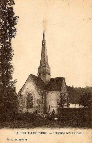 La Fert-Loupire - L'Eglise, ct Ouest