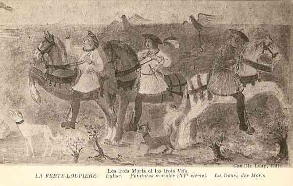 La Fert-Loupire - Peinture murale (XVe sicle)