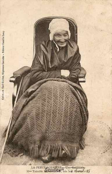 La Fert-Loupire - Une centenaire - Mme Thrse Bedoiseau, ne le 8 fvrier 1812