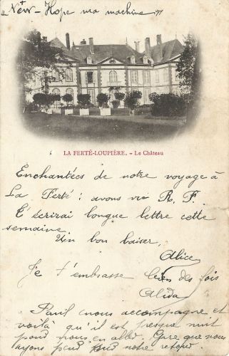 La Fert-Loupire - Chteau de la Vieille-Fert (1903)