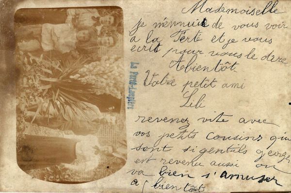 La Fert-Loupire - Carte photo 1900