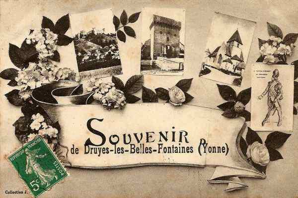 Souvenir de Druyes-les-Belles-Fontaines