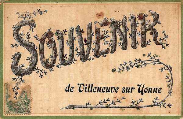 Souvenir de Villeneuve-sur-Yonne